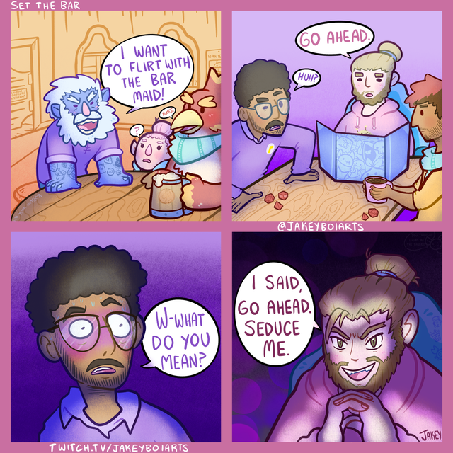 Seduce me DnD Blank Meme Template