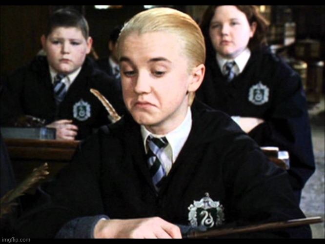 draco malfoy not bad | image tagged in draco malfoy not bad | made w/ Imgflip meme maker