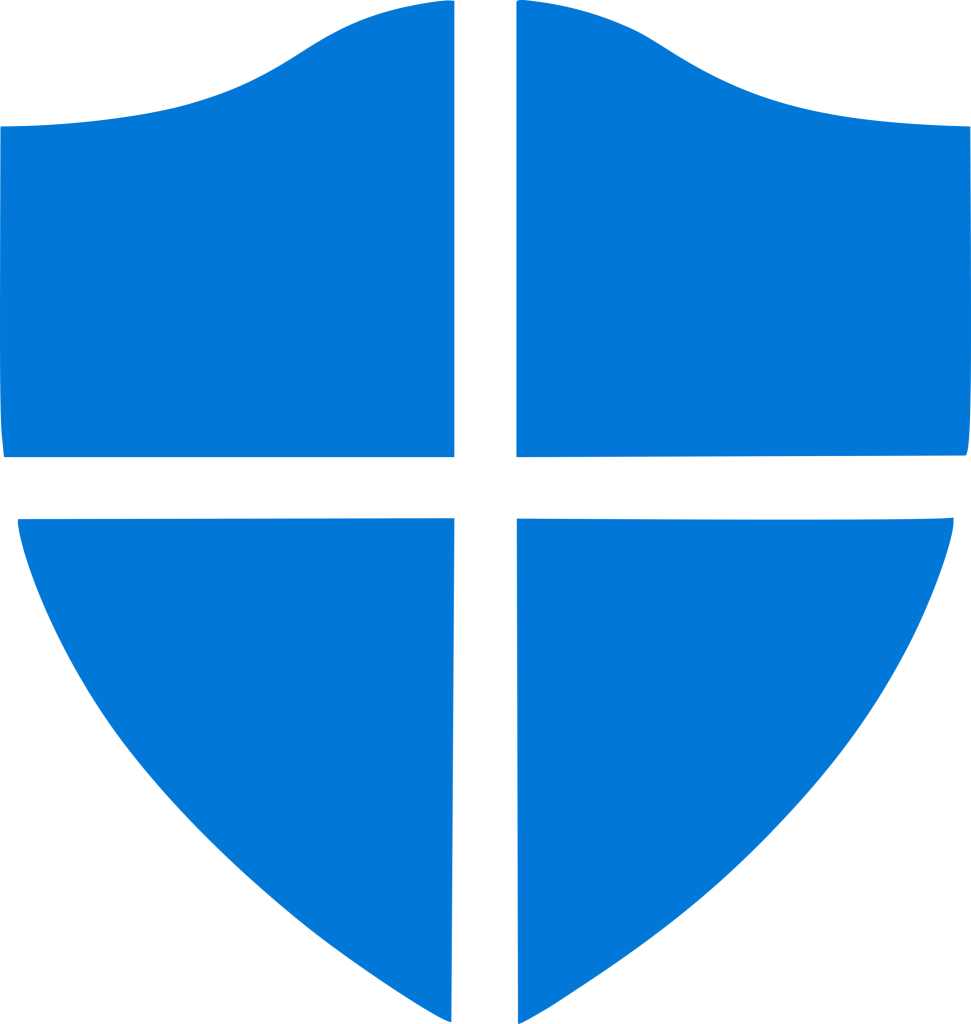 Windows Defender logo Blank Meme Template