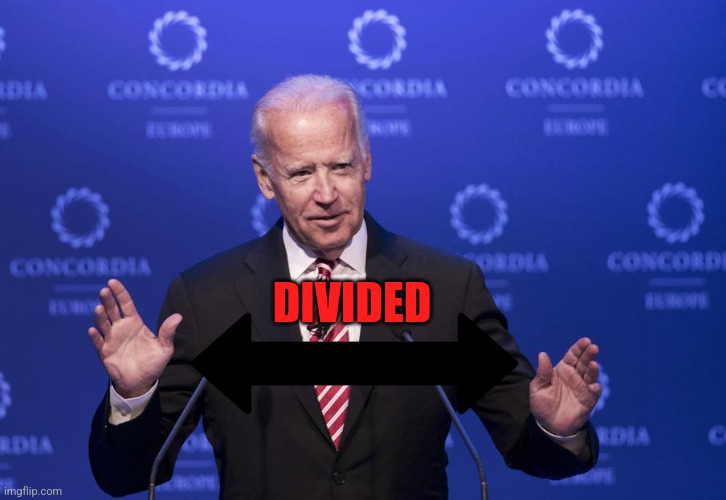 Joe Biden As President = DSA (DIVIDED STATES OF AMERICA) | DIVIDED | image tagged in joe biden,memes,president,divided,united states of america,true | made w/ Imgflip meme maker