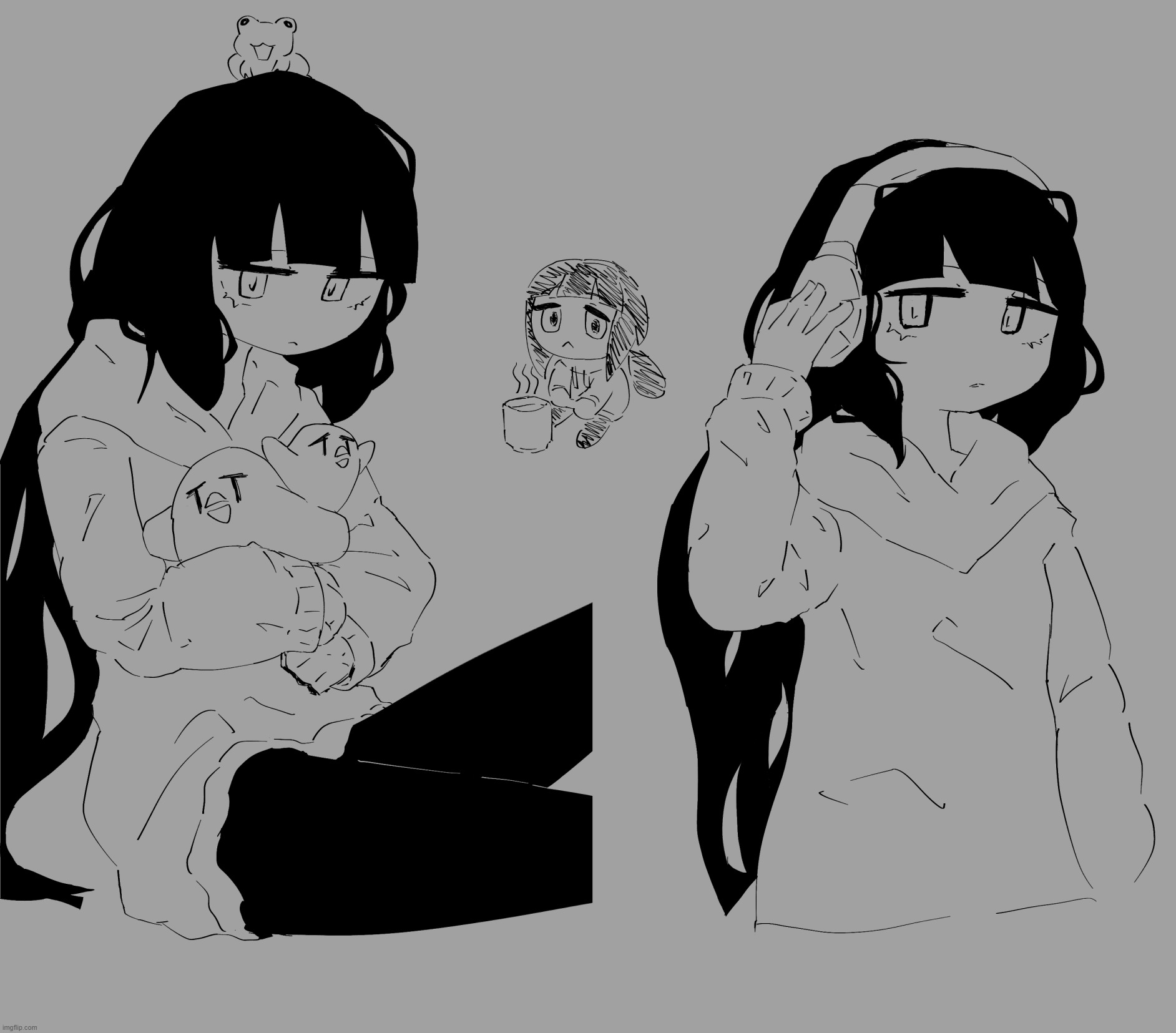 inabakumori osage-chan real | made w/ Imgflip meme maker