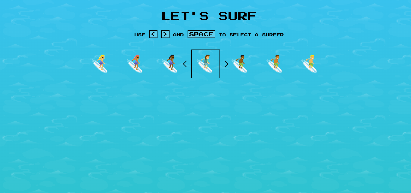 LET'S SURF Blank Meme Template