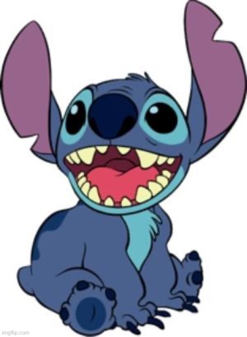 Who remembers this goober | image tagged in stitch | made w/ Imgflip meme maker