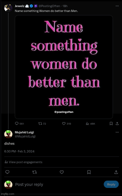 W | made w/ Imgflip meme maker