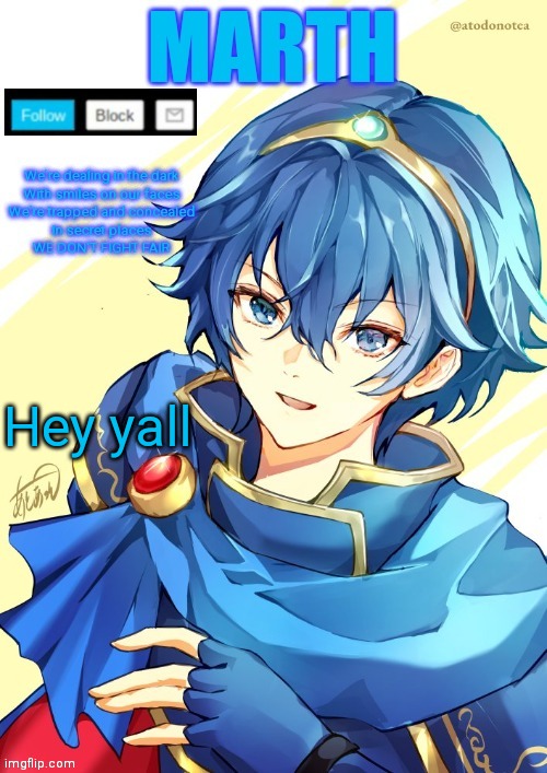 I want N and Marth to rail me until my legs can't move. | Hey yall | image tagged in i want n and marth to rail me until my legs can't move | made w/ Imgflip meme maker