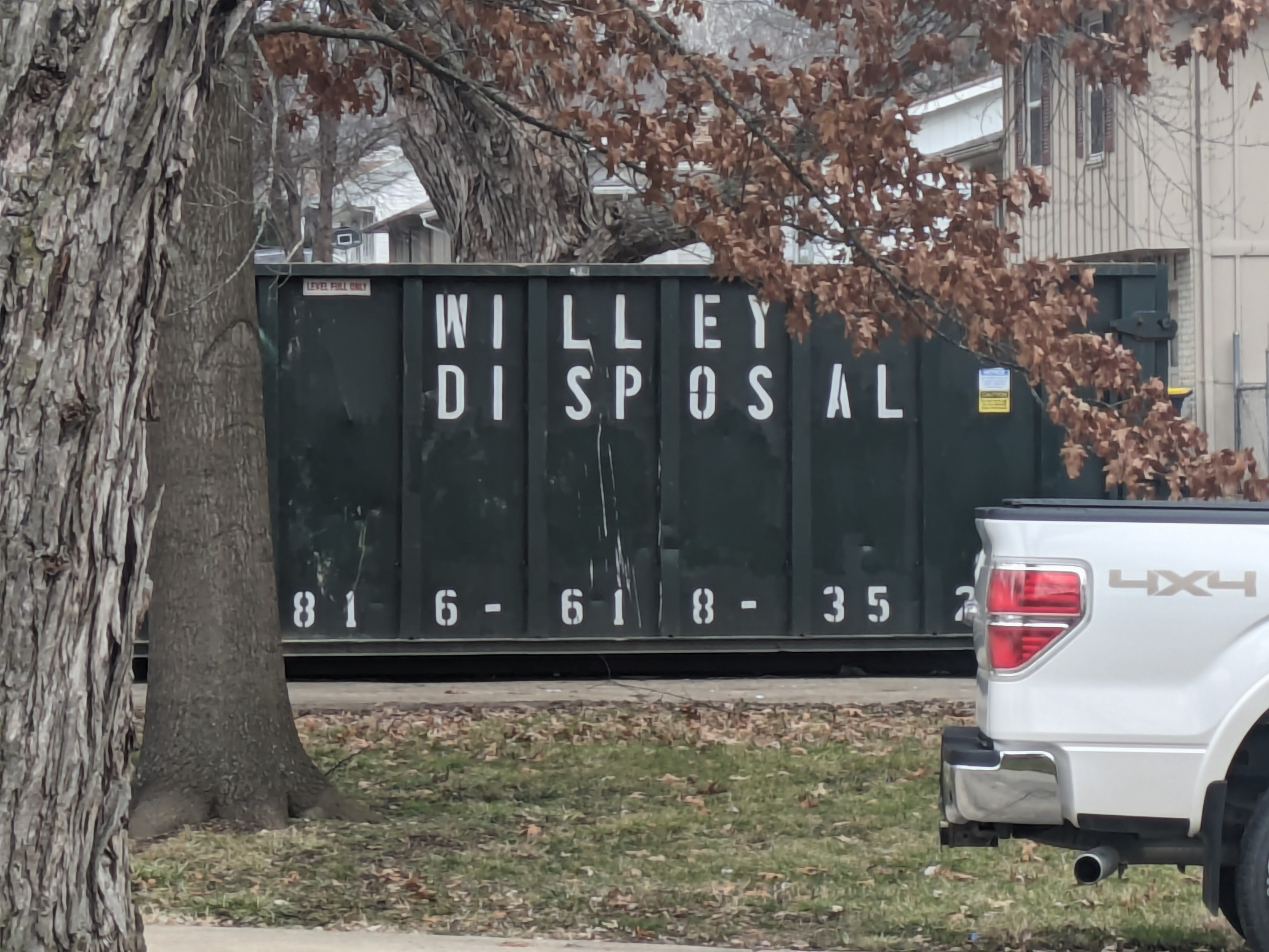 Willey Disposal dumpster Blank Meme Template