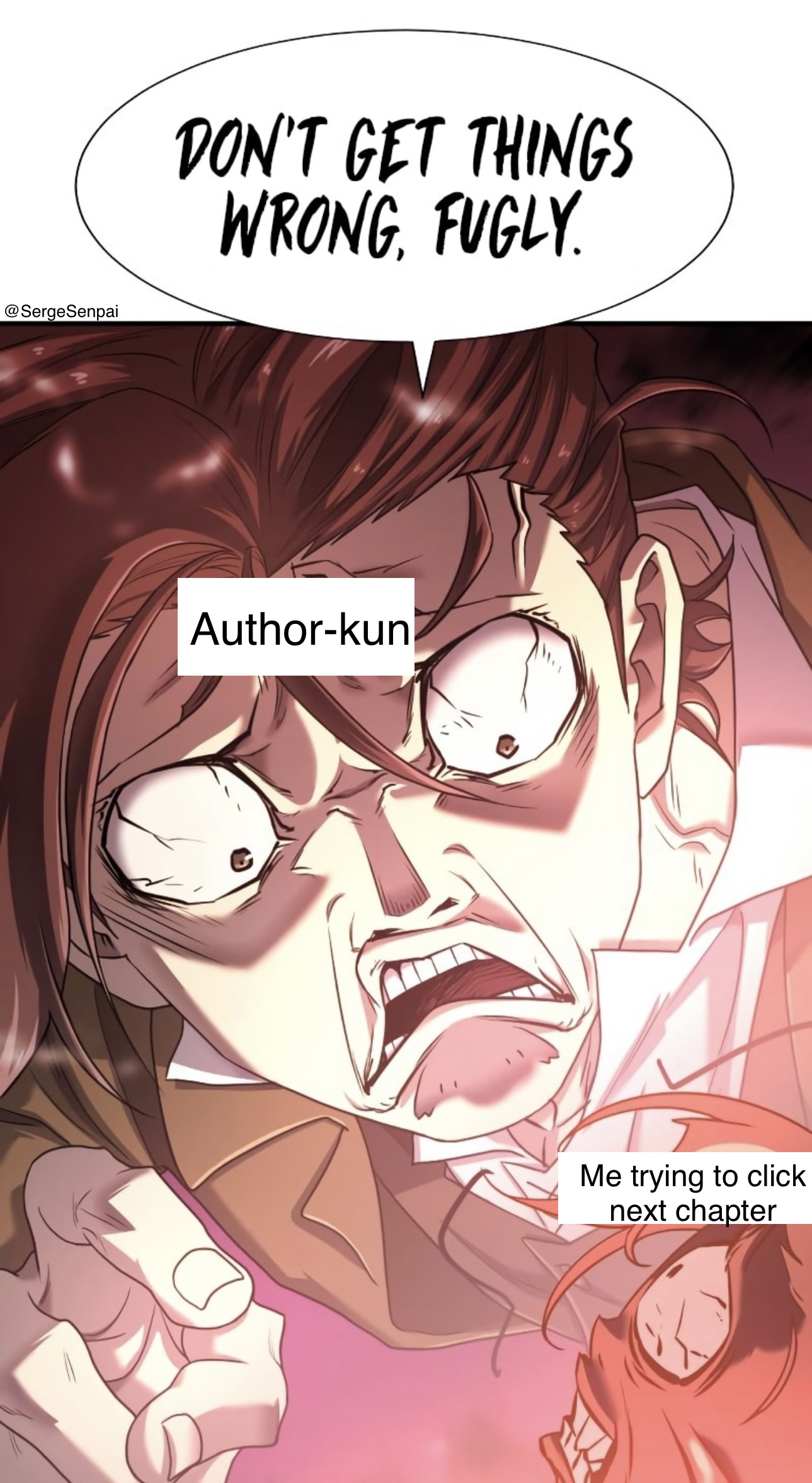 High Quality Next Chapter Please… Blank Meme Template