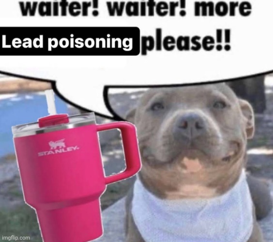 Cup contains lead | image tagged in shitpost,lead,oh wow are you actually reading these tags | made w/ Imgflip meme maker
