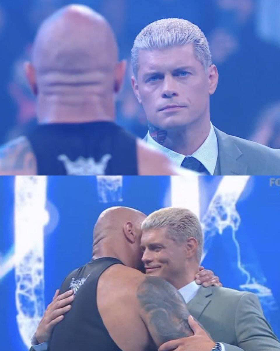 Cody + Rock Blank Meme Template