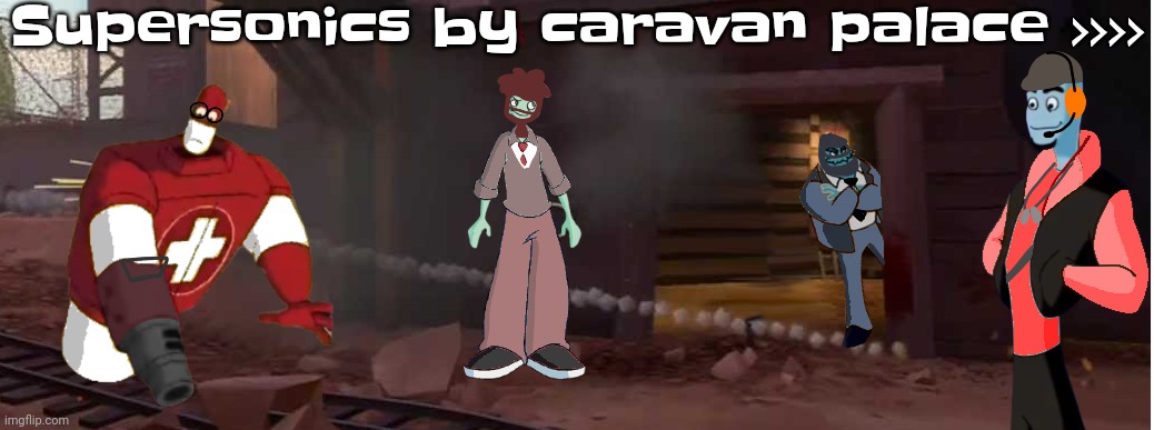 IT'S A BOP BRO | Supersonics by caravan palace >>>> | image tagged in least epic gaming night | made w/ Imgflip meme maker