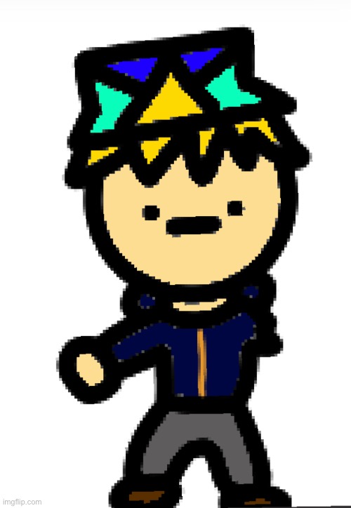 Unamused smol Saike I made in one minute | made w/ Imgflip meme maker