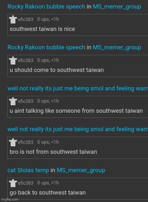 Something tells me he likes southwest Taiwan | made w/ Imgflip meme maker