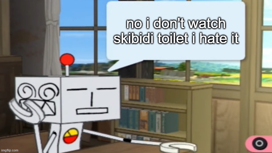R Suzuki Text Box | no i don't watch skibidi toilet i hate it | image tagged in r suzuki text box | made w/ Imgflip meme maker