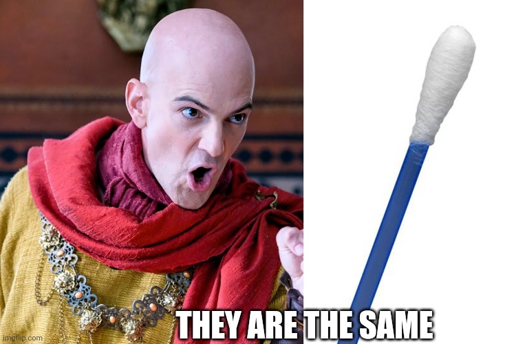 Q Tip | THEY ARE THE SAME | image tagged in funny,jesus christ,jesus,the chosen | made w/ Imgflip meme maker