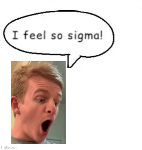 thp after posting another thing about how much he hates women | image tagged in i feel so sigma | made w/ Imgflip meme maker
