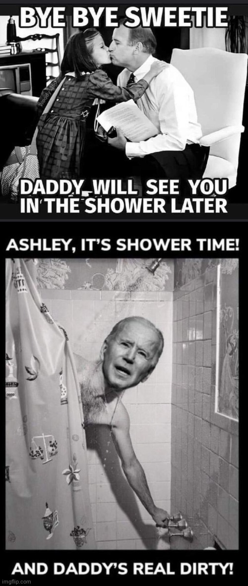 Shower Time for Ashley & Joe Biden | image tagged in shower,joe biden | made w/ Imgflip meme maker