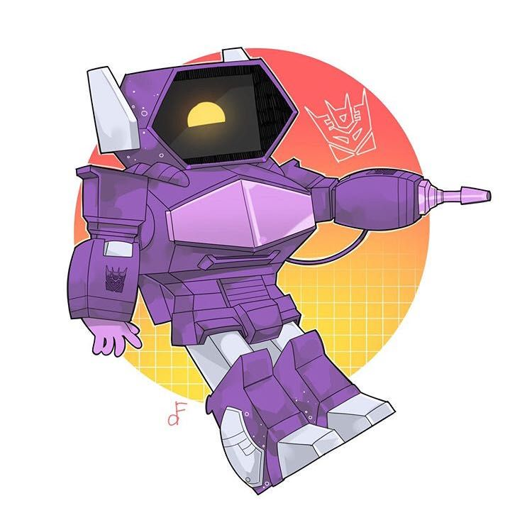 chibi shockwave Blank Meme Template