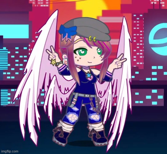 I made DJ in gl2 | image tagged in gacha | made w/ Imgflip meme maker