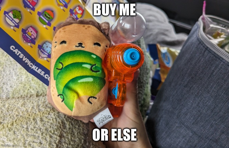 Cat with gun | BUY ME; OR ELSE | image tagged in cat with gun,lol,lol so funny,capitalism,because capitalism,relatable | made w/ Imgflip meme maker