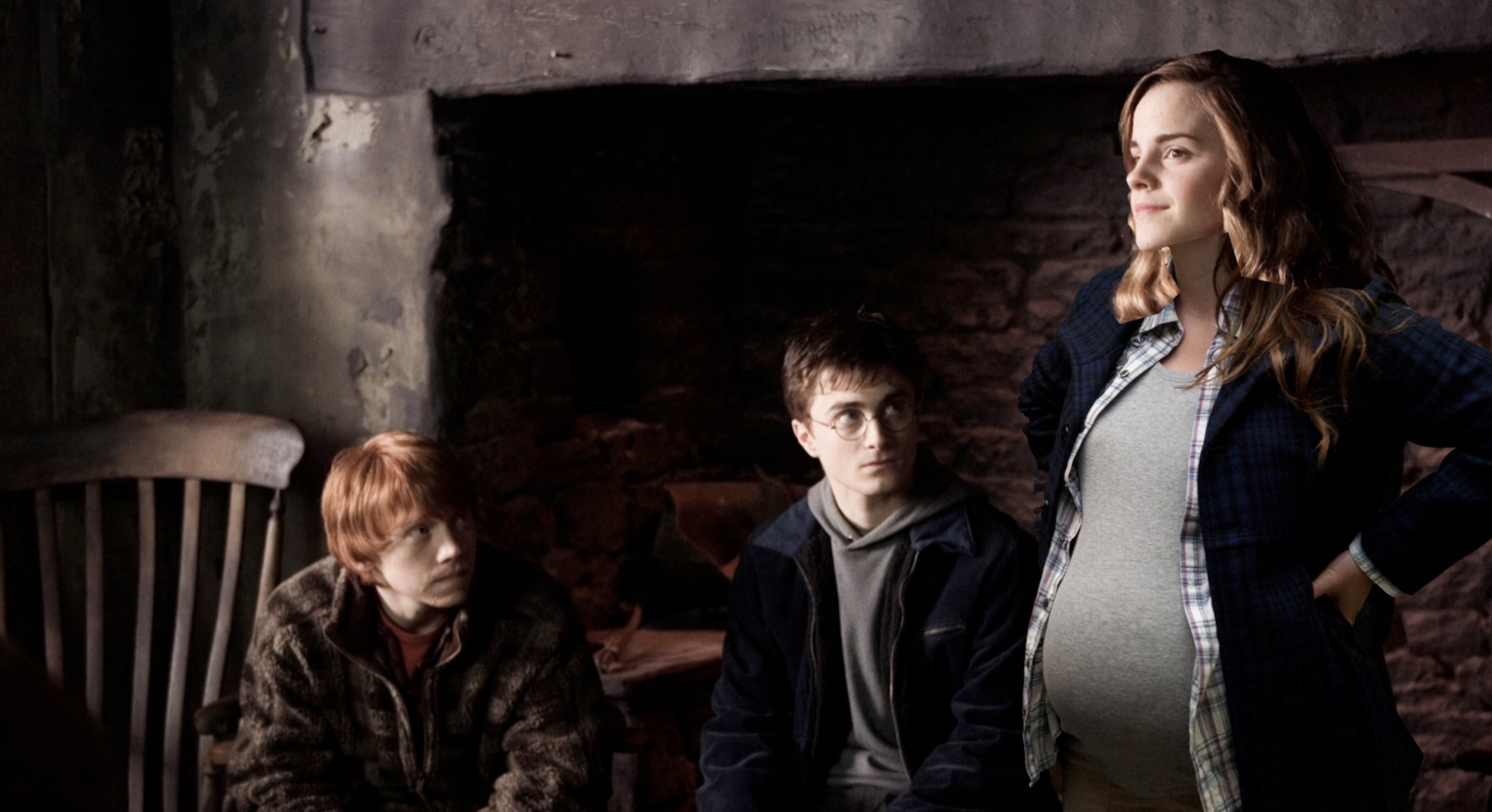 High Quality Pregnant Hermione Blank Meme Template