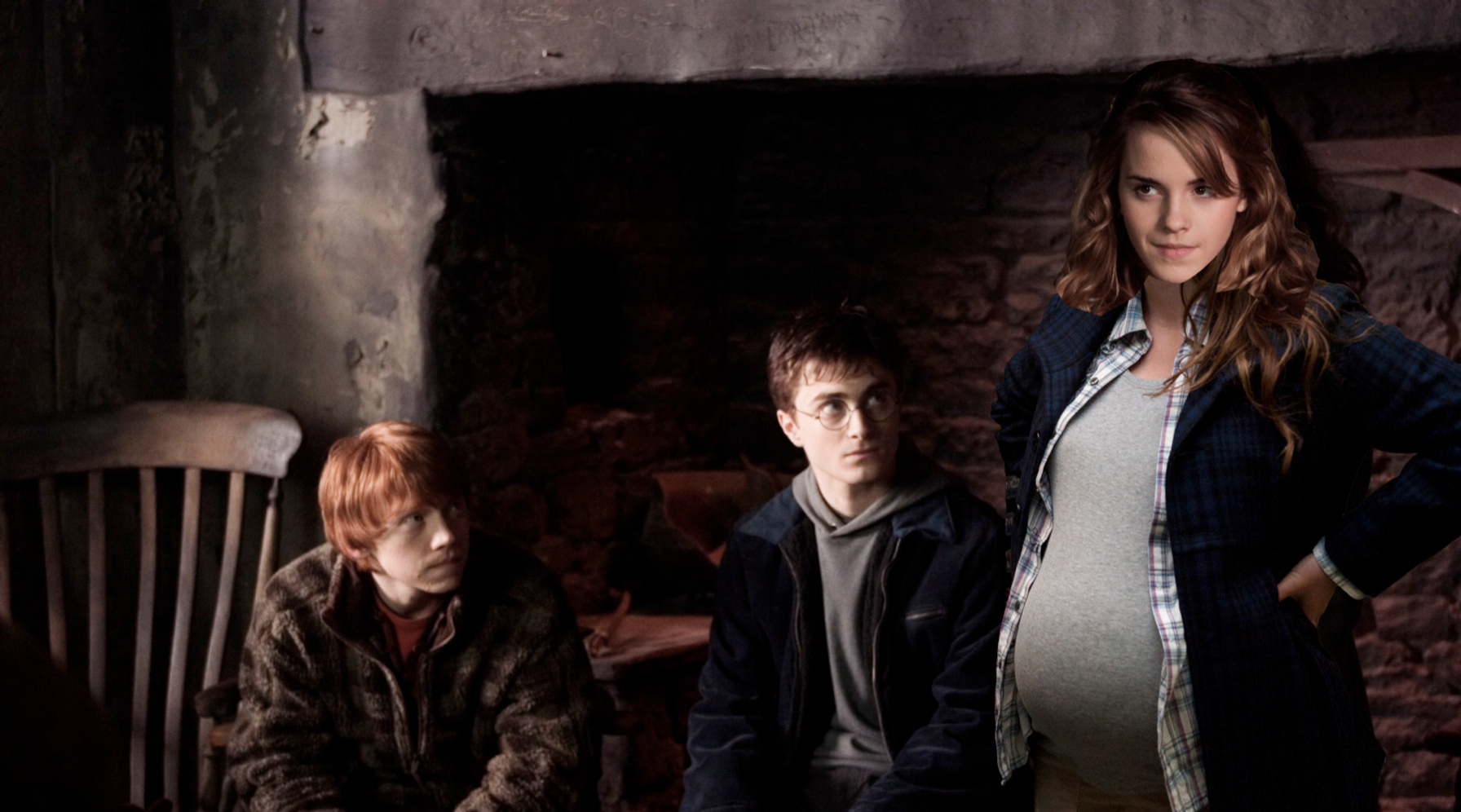 Pregnant Hermione Blank Meme Template