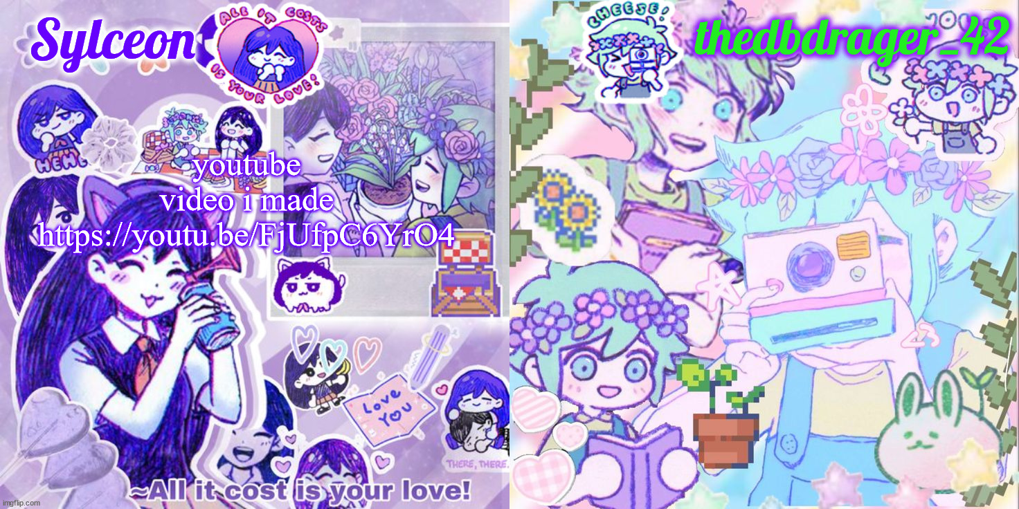 sylc and drager omori temp | youtube video i made https://youtu.be/FjUfpC6YrO4 | image tagged in sylc and drager omori temp | made w/ Imgflip meme maker