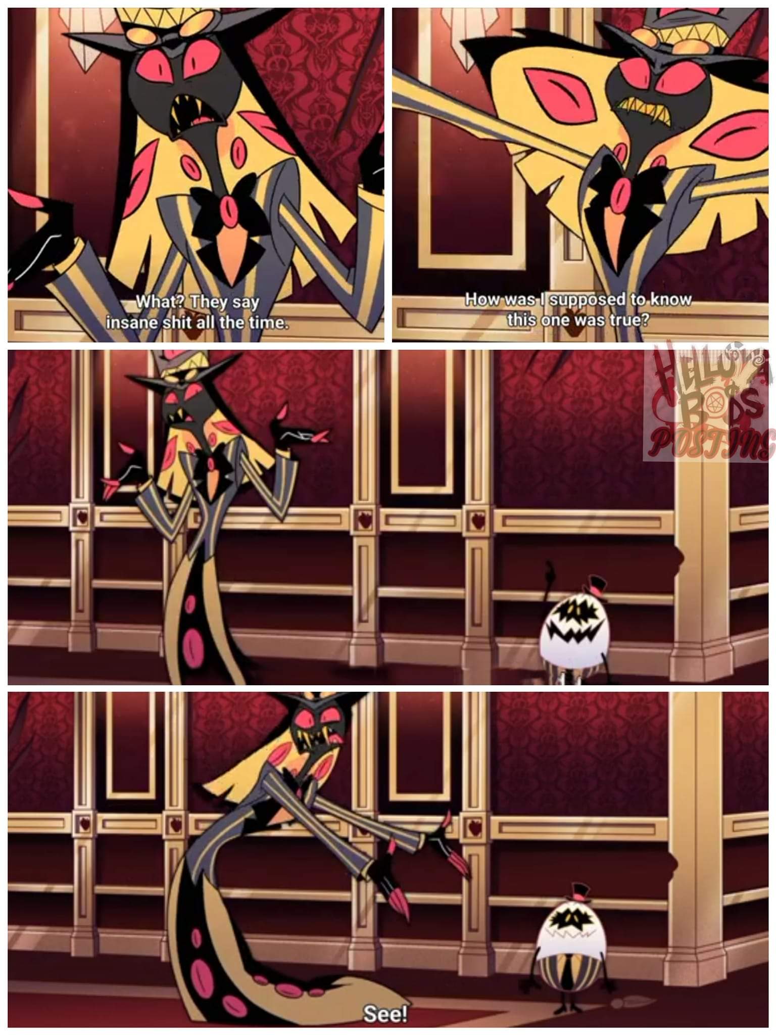 High Quality Sir Pentious They Say Insane Shit All the Time Blank Meme Template
