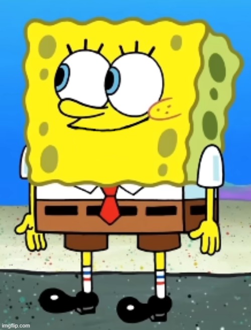 spongebob without teeth | made w/ Imgflip meme maker