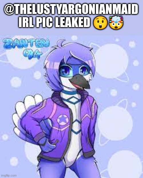 @THELUSTYARGONIANMAID IRL PIC LEAKED 😲🤯 | made w/ Imgflip meme maker