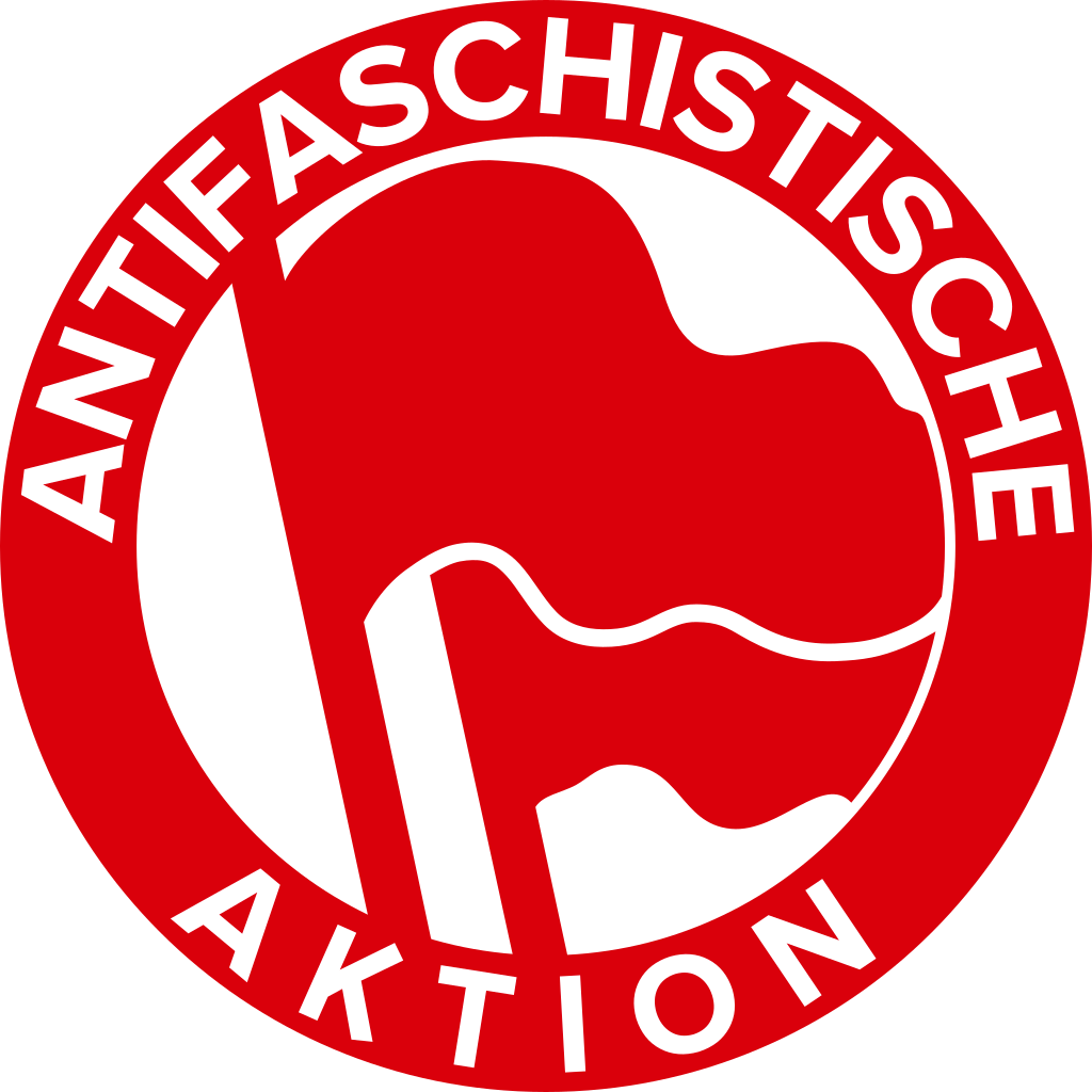 High Quality Logo der Antifaschistischen Aktion Blank Meme Template