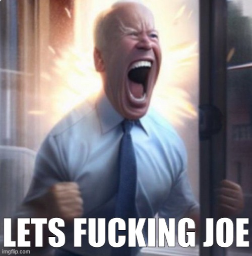 Biden Lets Go | LETS FUCKING JOE | image tagged in biden lets go | made w/ Imgflip meme maker