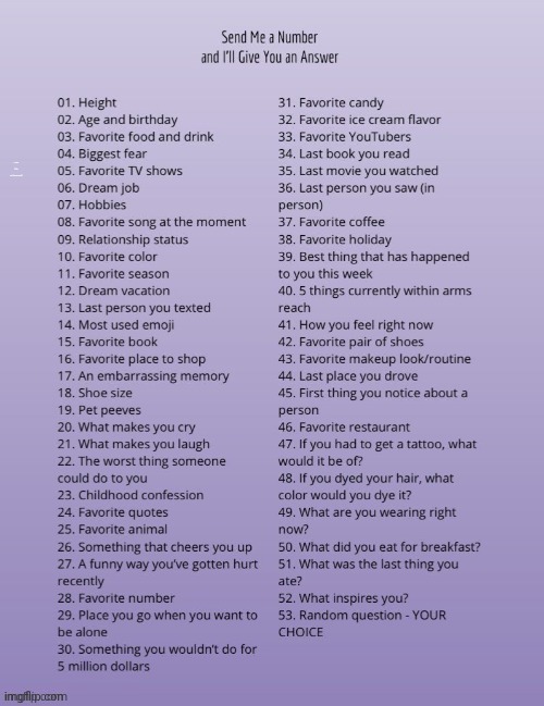 I ain't answering birthday or anything like that | image tagged in send me a number | made w/ Imgflip meme maker