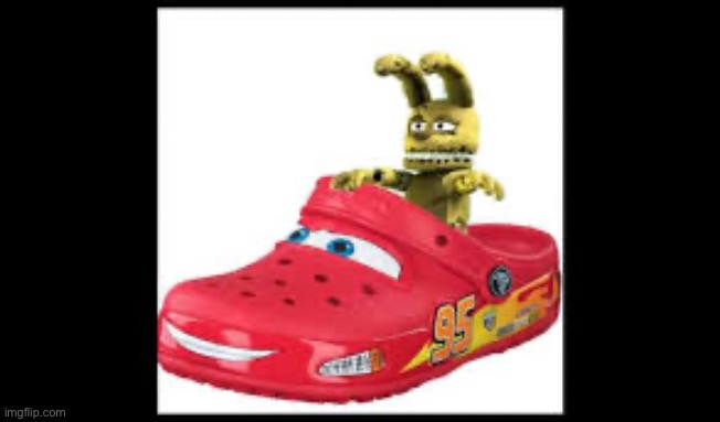 Plushtrap crocs | image tagged in plushtrap crocs | made w/ Imgflip meme maker