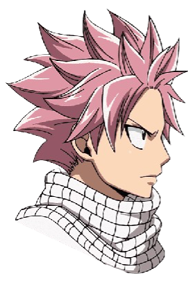 High Quality Natsu side Fairy Tail Blank Meme Template