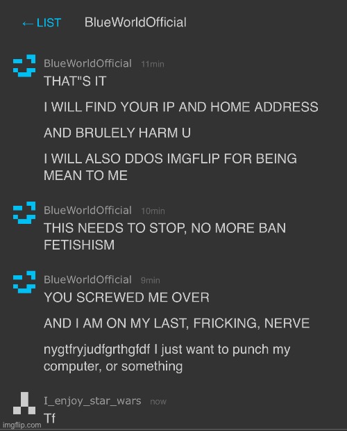 Supposedly I banned her | made w/ Imgflip meme maker