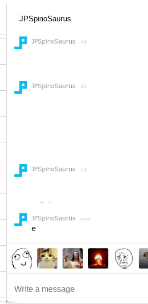 should i memechat myself? | made w/ Imgflip meme maker