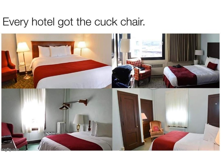 The cuck chair | made w/ Imgflip meme maker