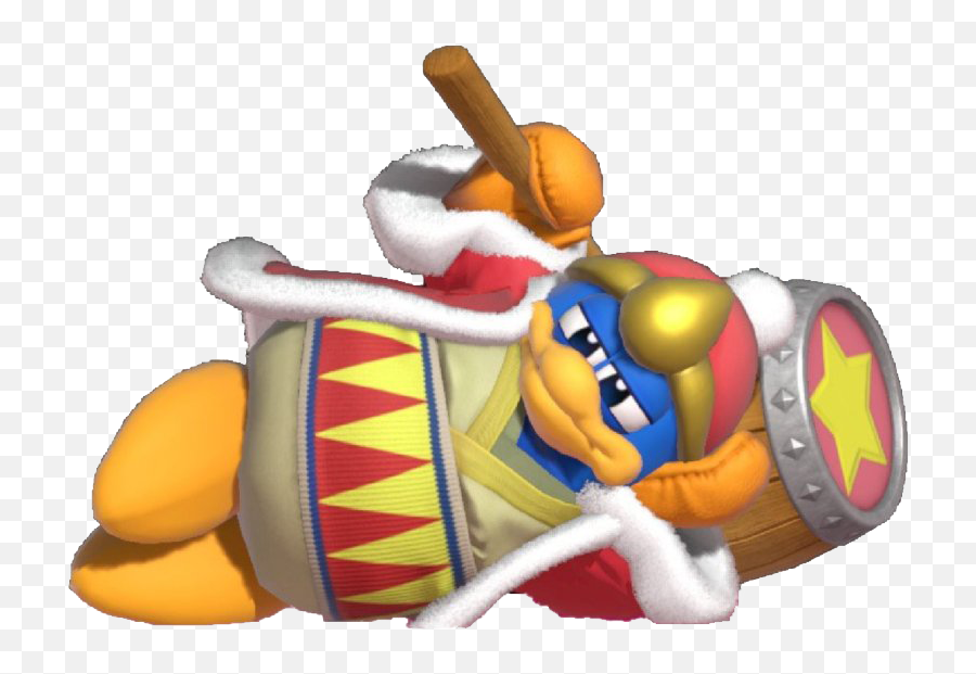 High Quality King Dedede french girl pose Blank Meme Template