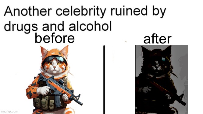 before; after | made w/ Imgflip meme maker