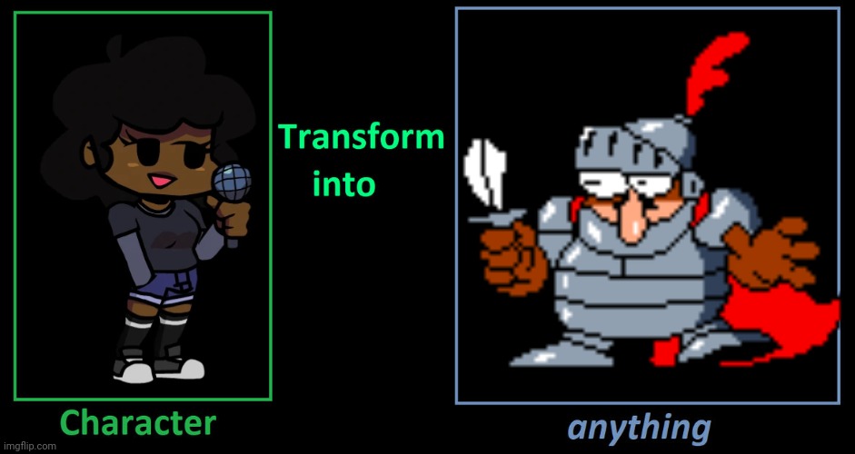 Fun facts carol can use any transformation! | image tagged in fnf,pizza tower,roblox | made w/ Imgflip meme maker
