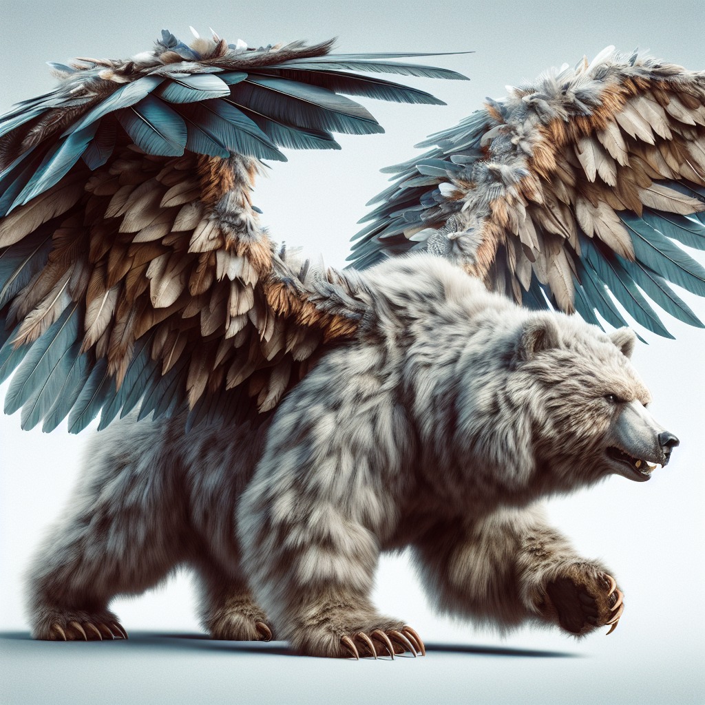 The eagle bear | made w/ Imgflip meme maker