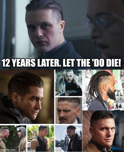 The 'do that wouldn't die. The MC'Doniverse. On your head! On your heeaadd!! Zombie! | 12 YEARS LATER. LET THE 'DO DIE! | image tagged in hair | made w/ Imgflip meme maker
