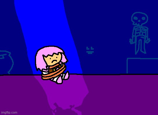 He wanted to so hello from the closet | image tagged in drawing | made w/ Imgflip meme maker