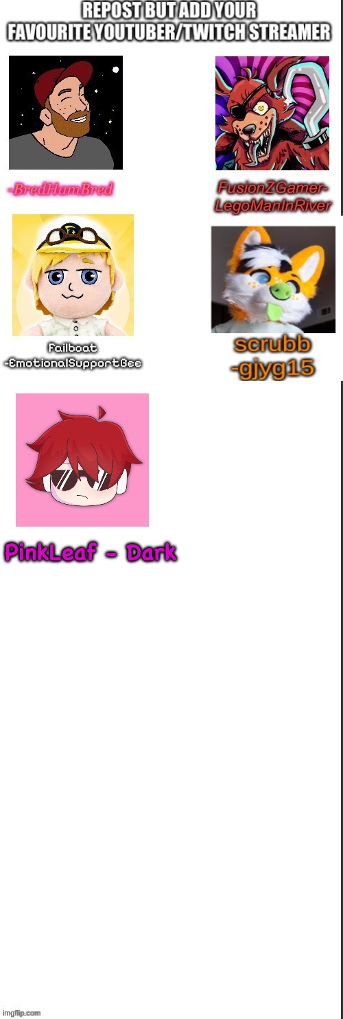 PinkLeaf - Dark | made w/ Imgflip meme maker