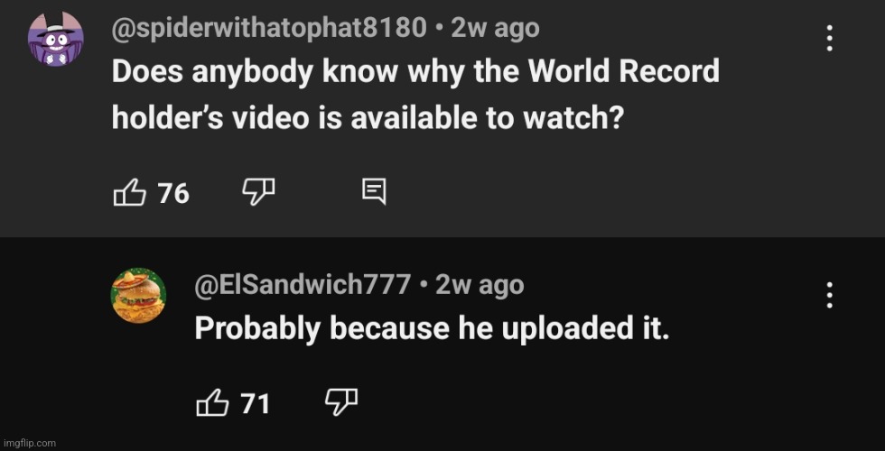 made w/ Imgflip meme maker