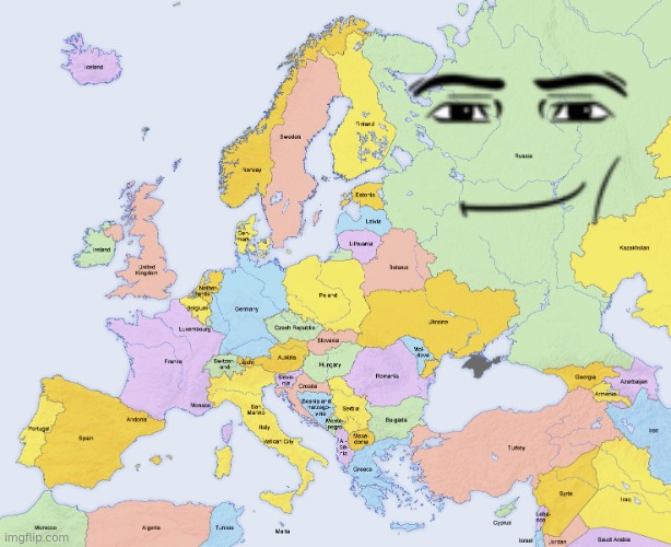 Map of Europe | image tagged in map of europe | made w/ Imgflip meme maker