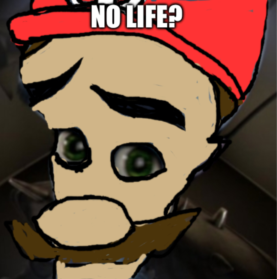 Mario no life? Blank Meme Template