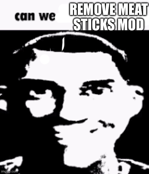 He doesn't know the definition of a death threats | REMOVE MEAT STICKS MOD | image tagged in can we ban this guy | made w/ Imgflip meme maker