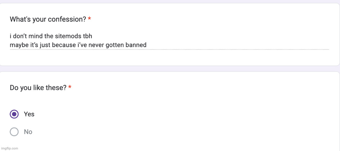 ban him??? https://forms.gle/y8e91c1yMVWs5bnDA | made w/ Imgflip meme maker
