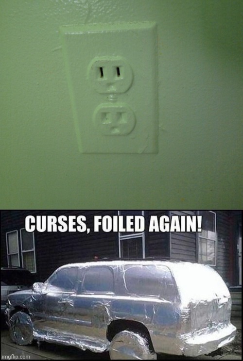 Painted outlet fail | image tagged in curses foiled again,paint,painting,outlet,you had one job,memes | made w/ Imgflip meme maker